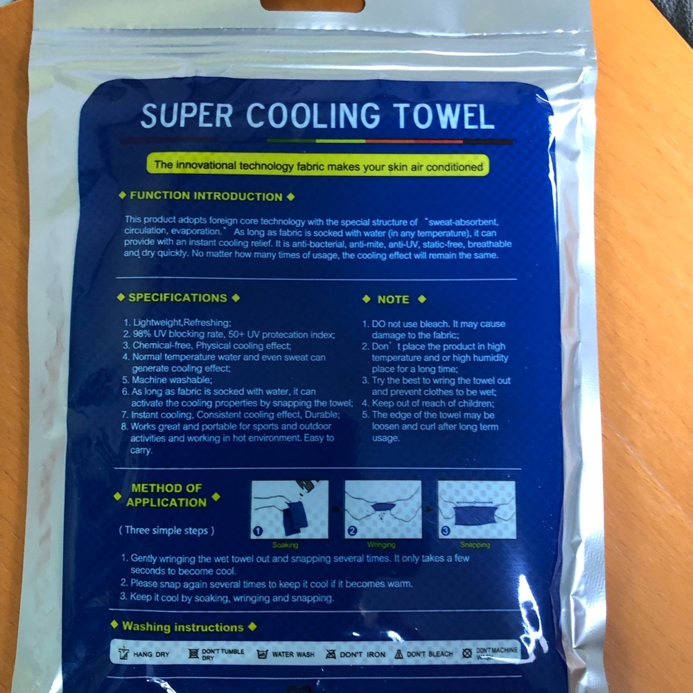 Cooling Towel - Picture 2 of 2